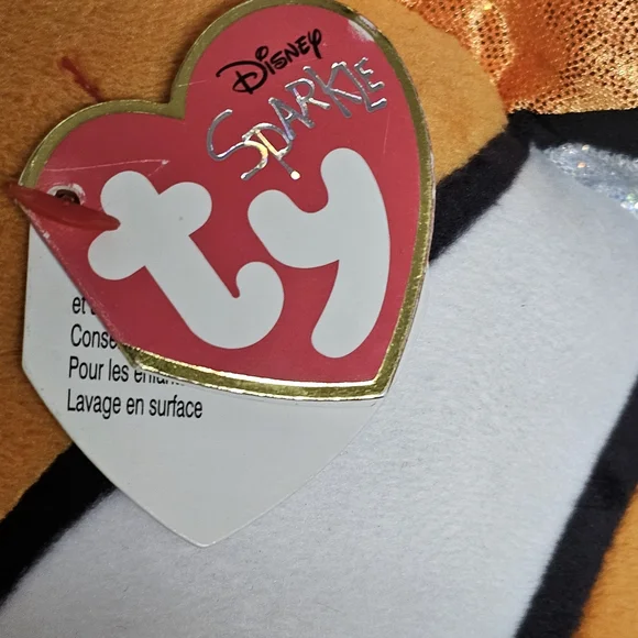 Ty Sparkle Disney Finding Nemo Plush Stuffed Animal Toy Orange Fish 10” - Picture 7 of 7